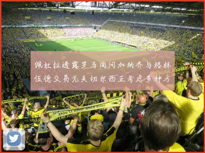 佩杜拉透露罗马询问加纳乔与格林伍德交易无关切尔西正考虑多种方案